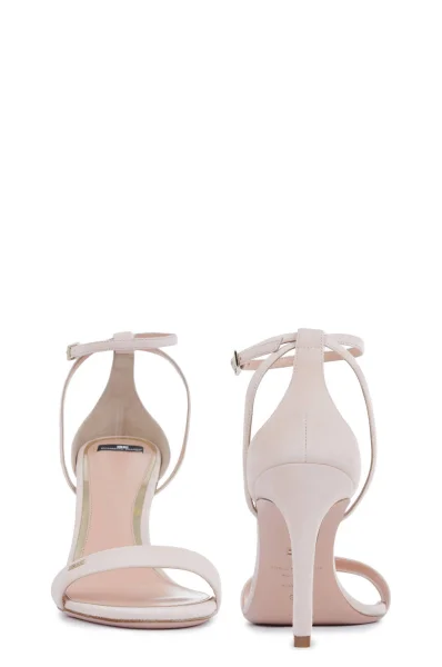 Heeled sandals Elisabetta Franchi beige