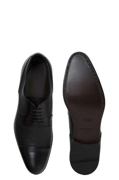 Manhattan Derby Shoes BOSS BLACK black