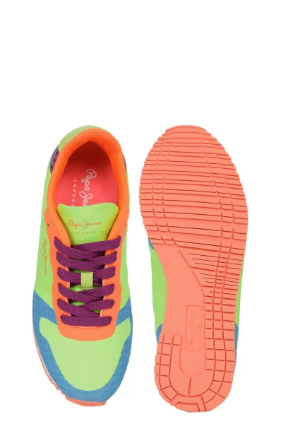 Gable Twist Sneakers Pepe Jeans London lime green