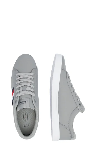 Sneakersy ICONIC VULC STRIPES MESH Tommy Hilfiger szary