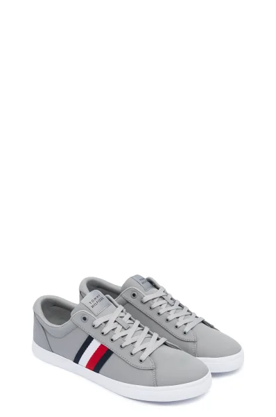 Sneakersy ICONIC VULC STRIPES MESH Tommy Hilfiger szary