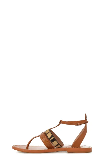 Sandały TWINSET brązowy