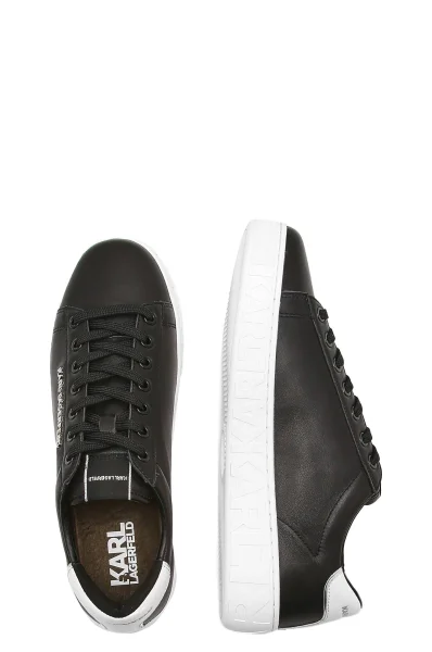 Leather sneakers KUPSOLE III Karl Lagerfeld black