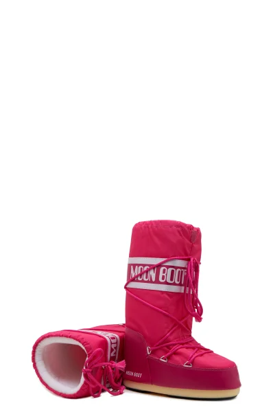 Insulated snowboots Moon Boot pink
