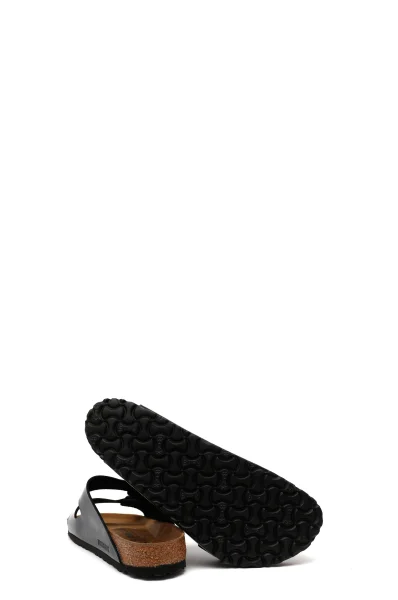 шльопанці arizona | з додаванням шкіри Birkenstock чорний
