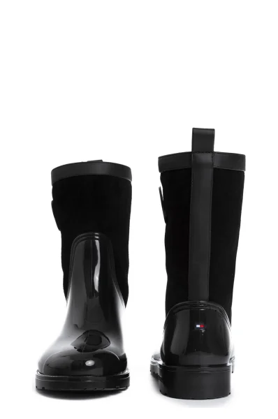 Rain boots Oxford 8RW Tommy Hilfiger black