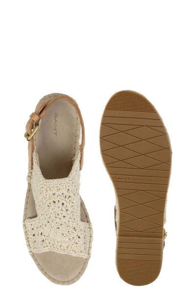 Sandały Clara Gant kremowy