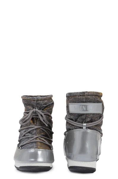 Snow boots W.E Low Lurex Moon Boot silver
