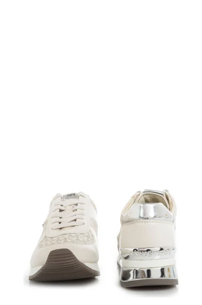 Allie Logo Sneakers Michael Kors cream