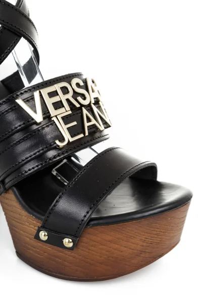 Sandals Versace Jeans black
