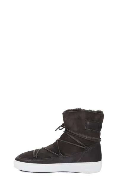 Śniegowce Pulse Low Shearling Moon Boot szary
