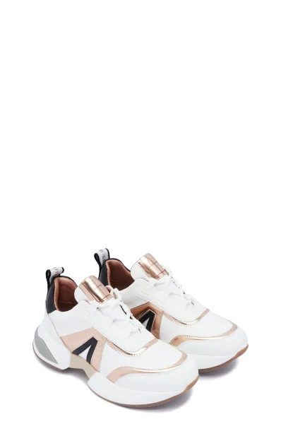 Sneakers MARBLE | with addition of leather Alexander Smith white