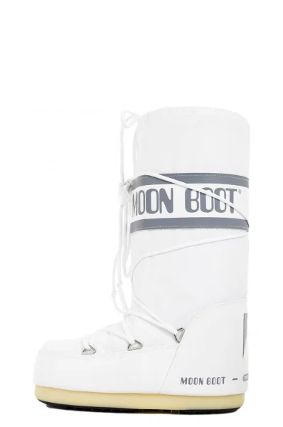 Nylon Snow boots Moon Boot white