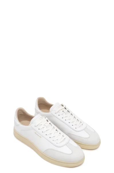 Leather sneakers Cuzmo Gant white