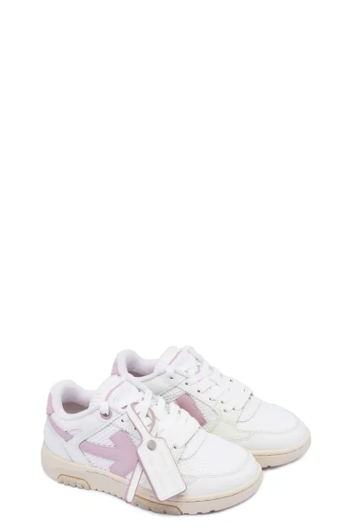 Leather sneakers SLIM OUT OF OFFICE OFF-WHITE white