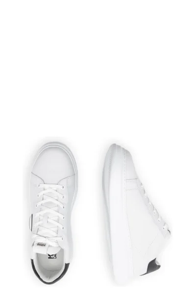 Шкіряне кросівки KAPRI Karl Lagerfeld білий