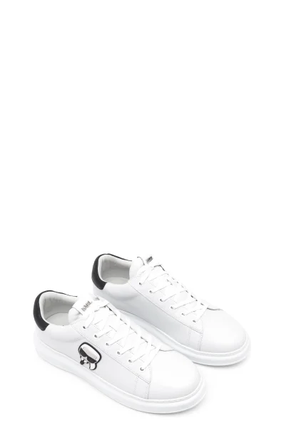 Leather sneakers KAPRI Karl Lagerfeld white
