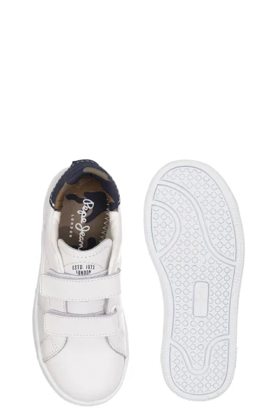Sneakersy Murray Velcro Pepe Jeans London biały
