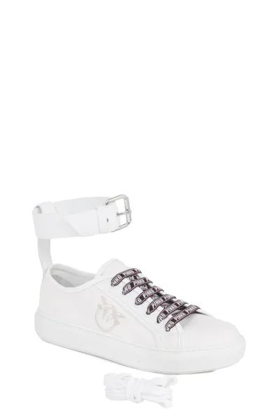 Mandorla sneakers Pinko white