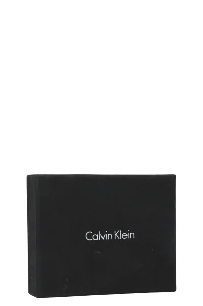Skórzany portfel PRIME FOLD Calvin Klein czarny