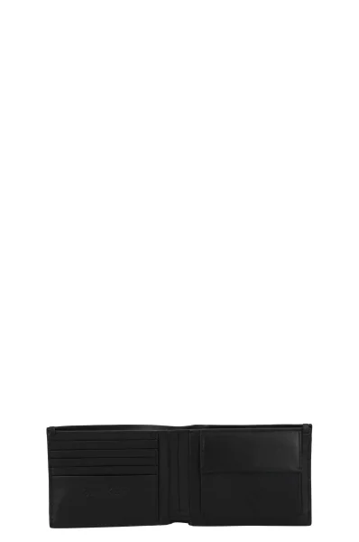 Skórzany portfel PRIME FOLD Calvin Klein czarny
