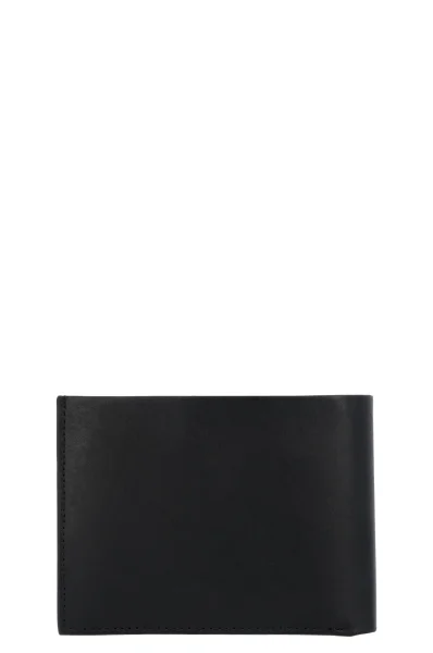 Skórzany portfel VACCHETTA CONTRAST 5 Calvin Klein czarny