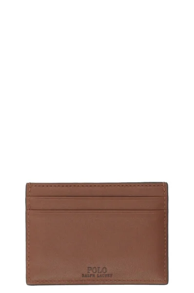 Leather cards holder POLO RALPH LAUREN brown
