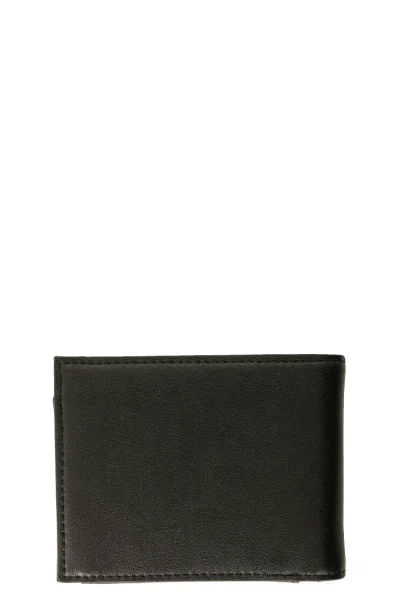 Leather wallet Tommy Jeans black