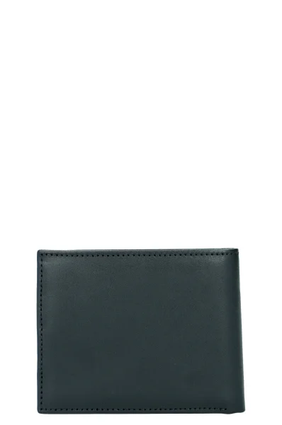 Leather wallet TH SIGNATURE MINI Tommy Hilfiger black