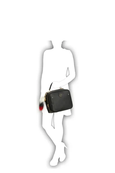 Kuferek Gigi Hadid Mini Trunk Tommy Hilfiger granatowy