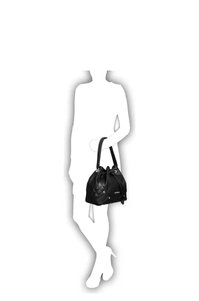 Fashion Quilted bag Love Moschino black