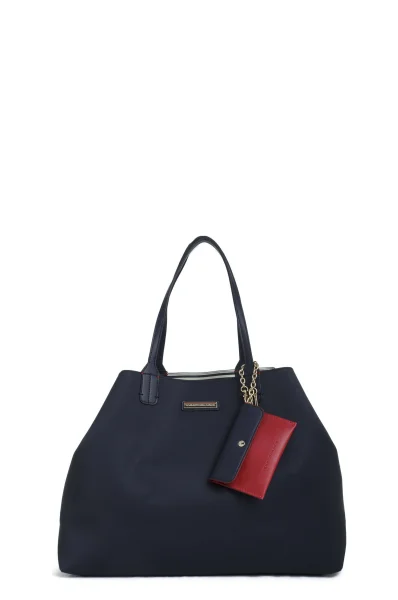 Reversible Spring Shopper bag Tommy Hilfiger navy blue