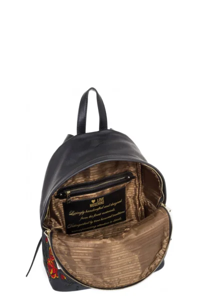 Plecak Charming Bag Love Moschino czarny