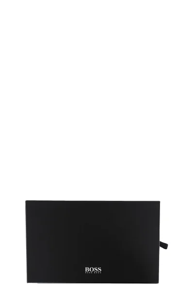 Leather wallet + card holder BOSS BLACK black