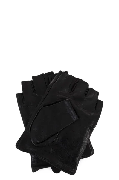 Rękawiczki Geo Karl Lagerfeld czarny