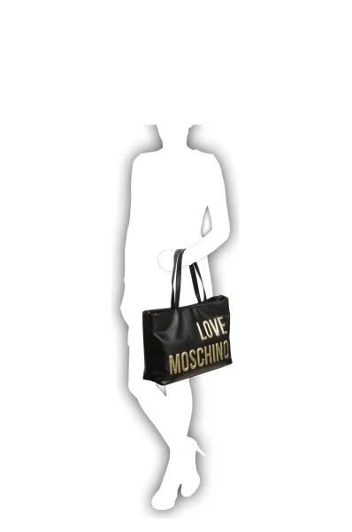 Shopper Bag Love Moschino black