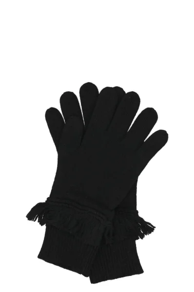 Rękawiczki | z dodatkiem wełny i kaszmiru Michael Kors czarny