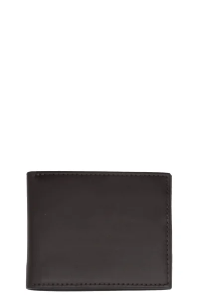 Шкіряний гаманець Eton MINI CC Tommy Hilfiger коричневий