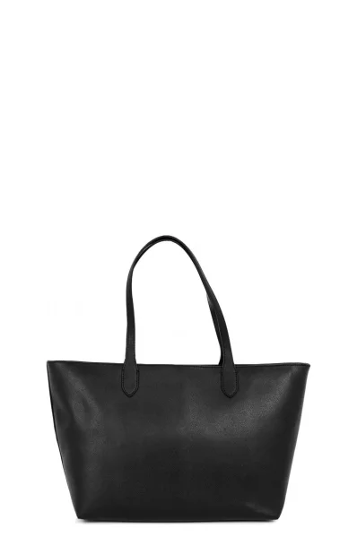 Embossed Heart Shopper bag Love Moschino black