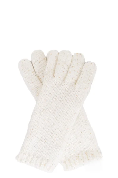Rękawiczki TWINSET biały