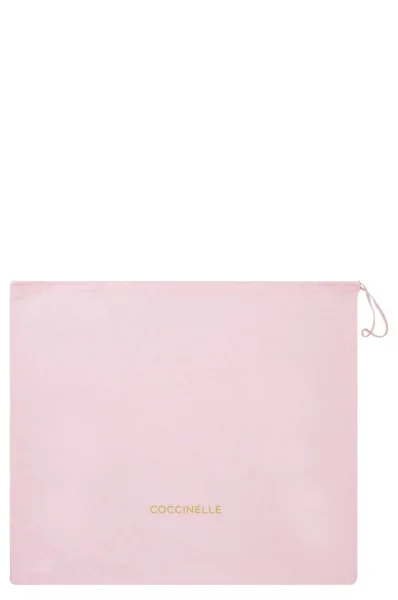 Leather messenger bag ARLETTIS Coccinelle 	off white	