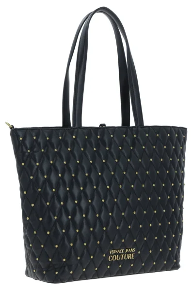 Shopper bag + sachet Versace Jeans Couture black