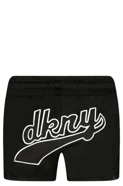 Szorty FANCY | Regular Fit DKNY Kids czarny