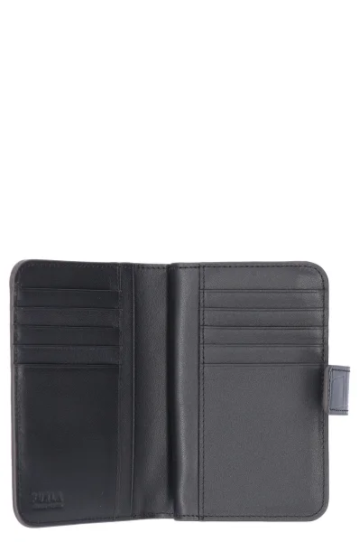 Leather wallet BABYLON Furla black