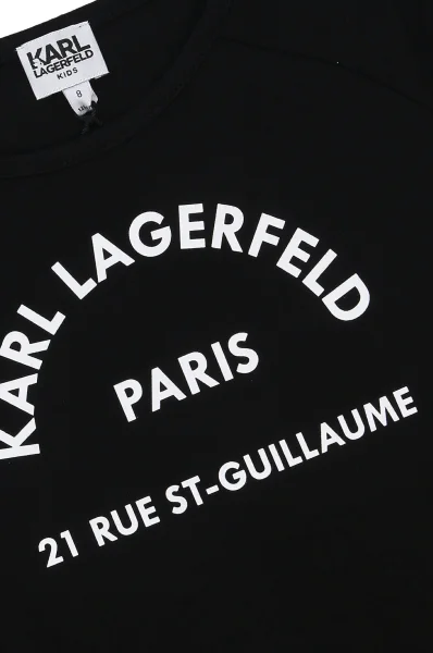 сукня Karl Lagerfeld Kids чорний