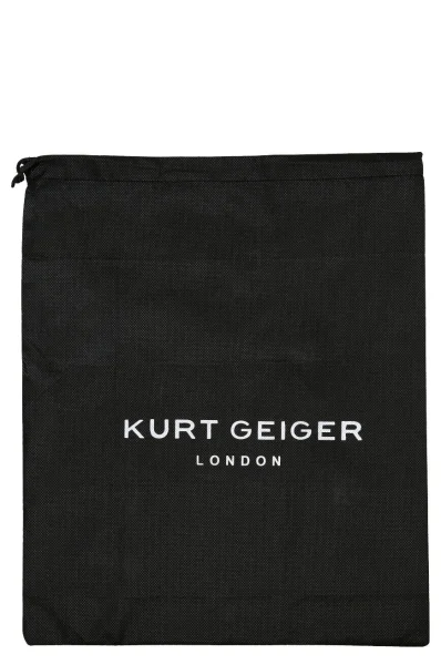 Leather messenger bag MINI KENSINGTON DRENCH Kurt Geiger black