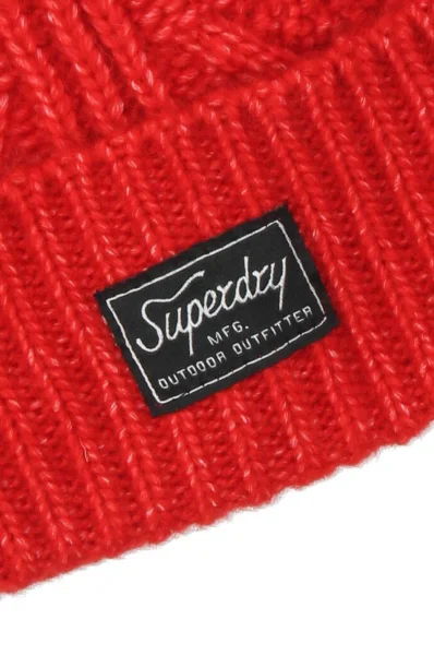 шапка | з додаванням бавовни Superdry червоний