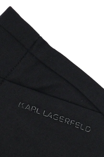 штани | slim fit Karl Lagerfeld Kids чорний