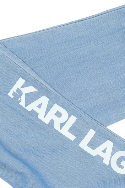 джинси | regular fit Karl Lagerfeld Kids голубий