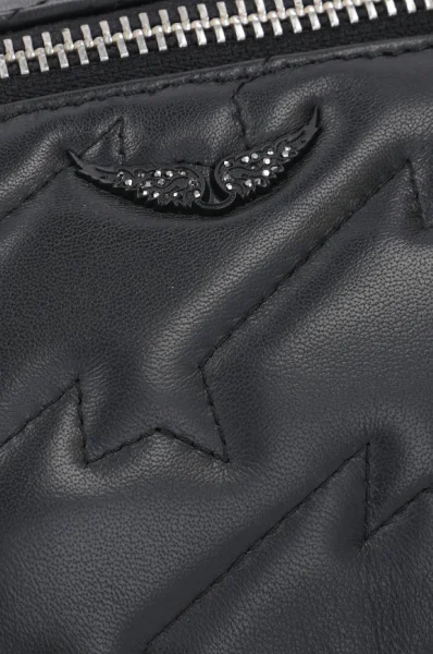 Leather bumbag EDIE Zadig&Voltaire black